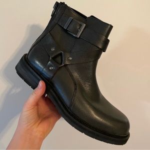 KARL LAGERFELD men’s leather boots STUNNING